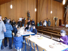 Patronatsfest in der St. Elisabeth Kirche in Merxhausen (© Karl-Franz Thiede)
